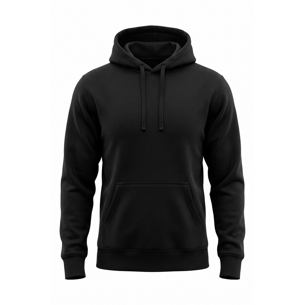 Goodfellow & Co Mens Black Long Sleeve Pullover Hoodie Sweatshirt Size L